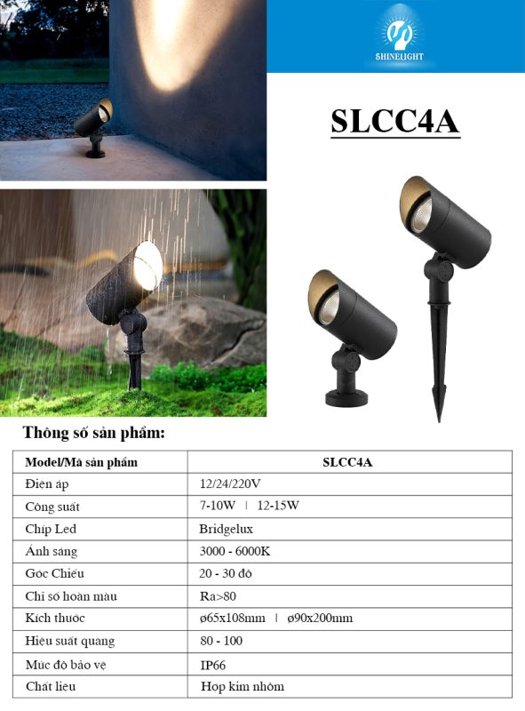 Đèn chiếu cây SLCC4A Đèn chiếu cây SLCC4A