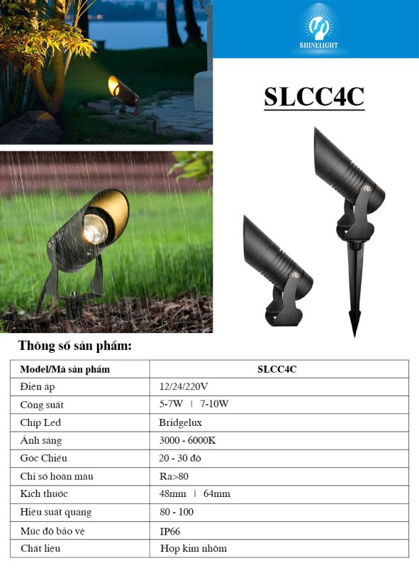 Đèn chiếu cây SLCC4C Đèn chiếu cây SLCC4C