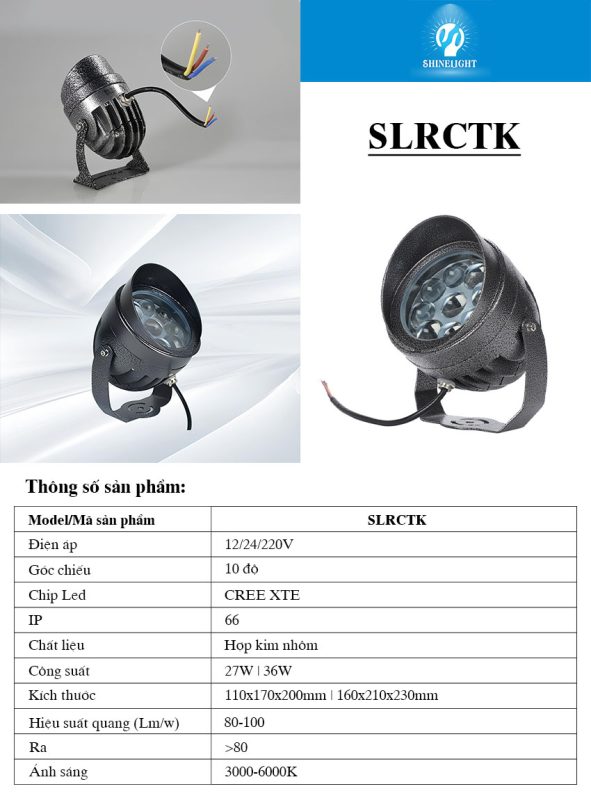 Đèn rọi cột SLRCTK