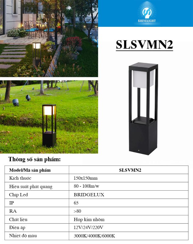 Đèn nấm sân vườn SLSVMN2 Đèn nấm sân vườn SLSVMN2