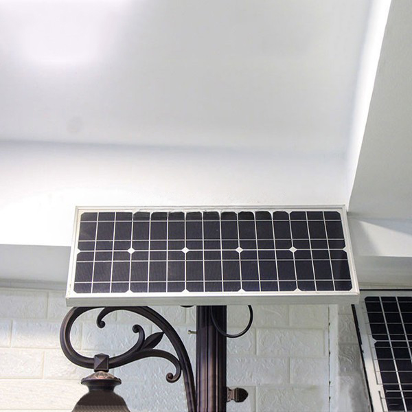 Cột đèn sân vườn năng lượng mặt trời