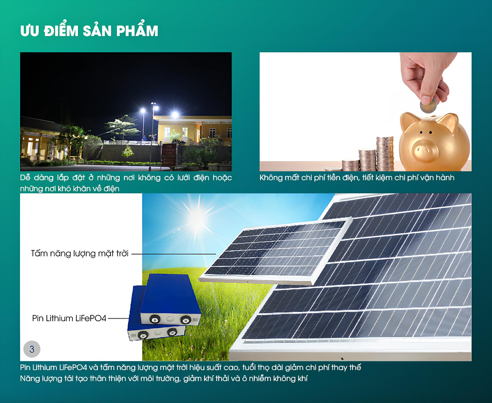 Đèn đường năng lượng mặt trời SL-CSD50