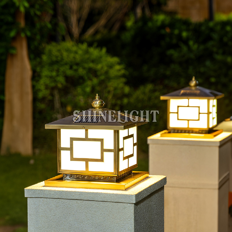 Đèn trụ cổng năng lượng mặt trời