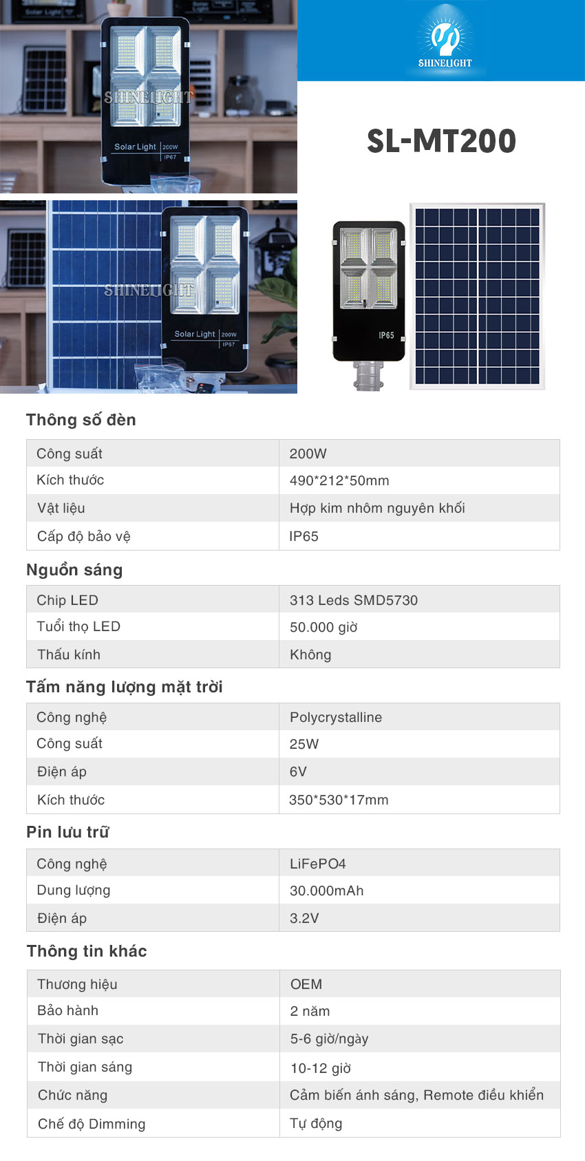 Đèn đường năng lượng mặt trời