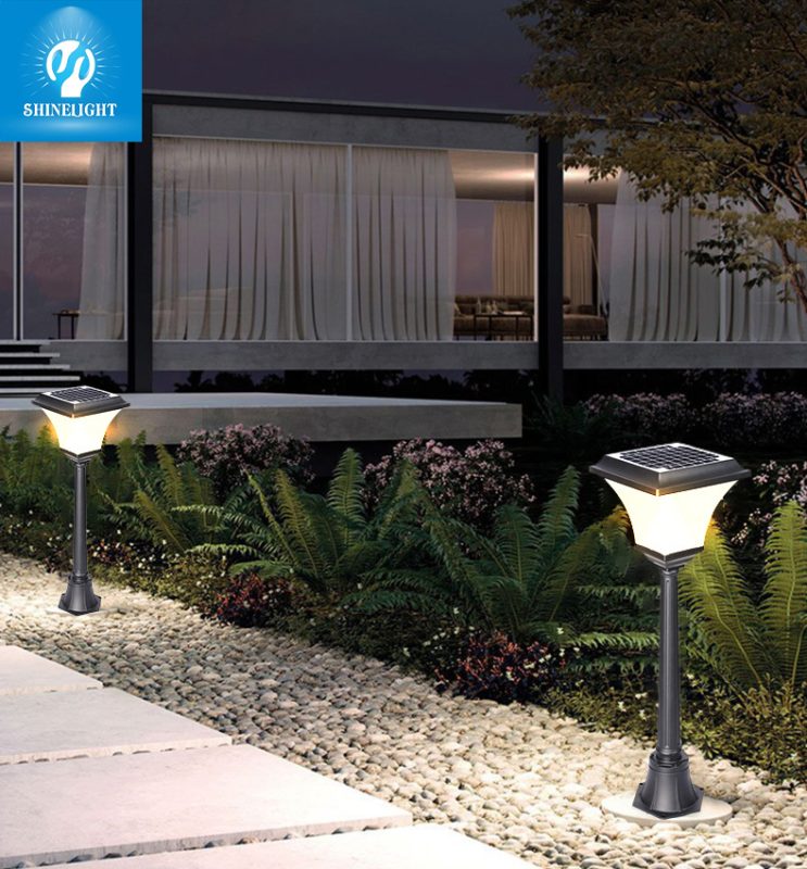 đèn nấm sân vườn năng lượng mặt trời