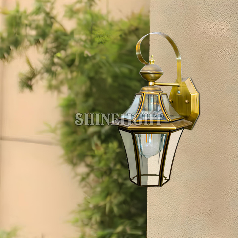 Đèn gắn tường đồng 1838