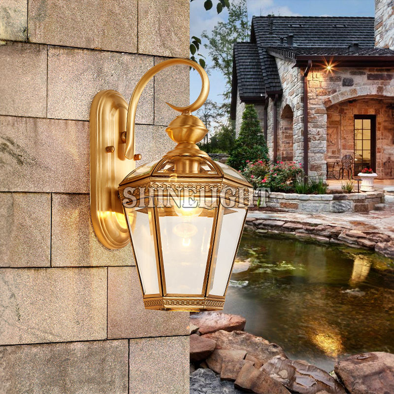 Đèn gắn tường đồng 1933