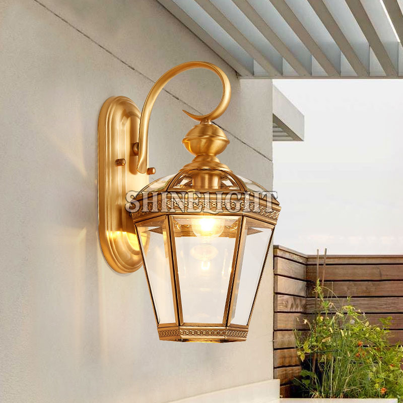 Đèn gắn tường đồng 1933