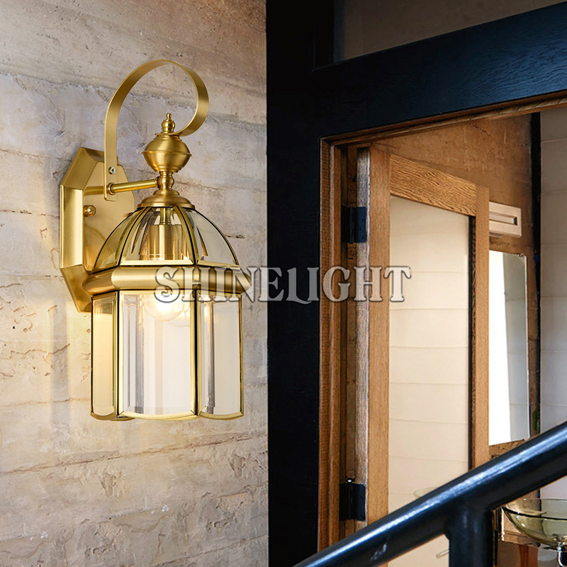 Đèn gắn tường đồng 2040