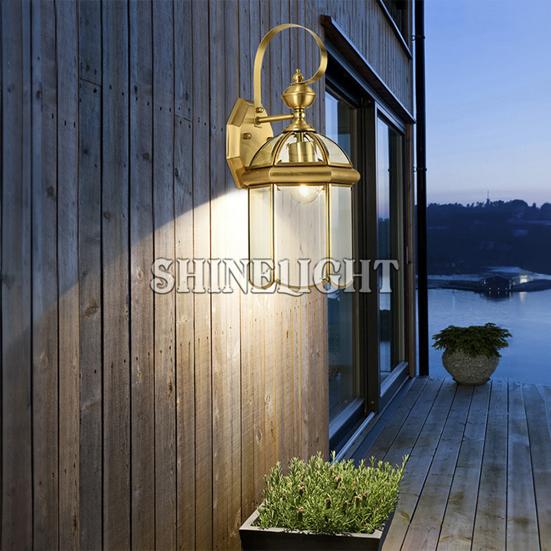 Đèn gắn tường đồng 2040