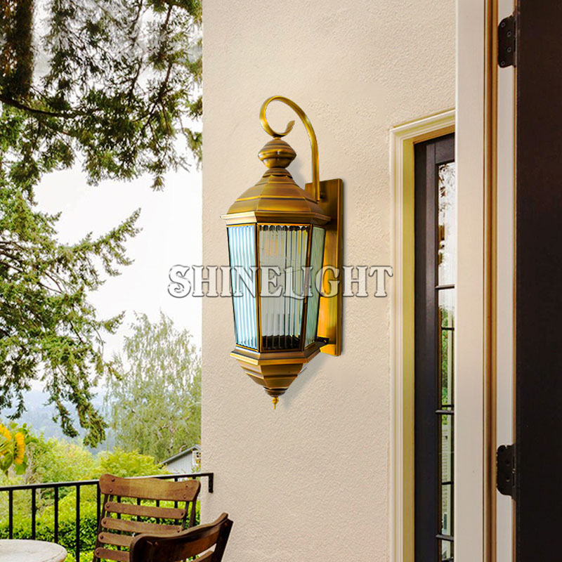 Đèn gắn tường bằng đồng 2260