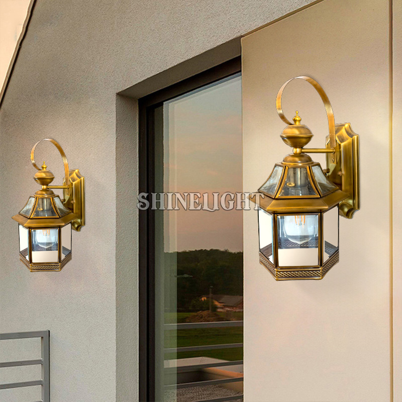 Đèn gắn tường đồng