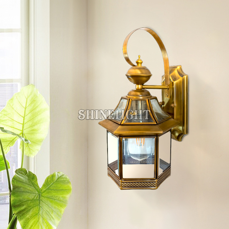 Đèn gắn tường đồng