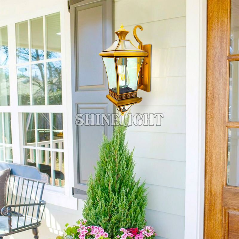 Đèn gắn tường đồng 2055