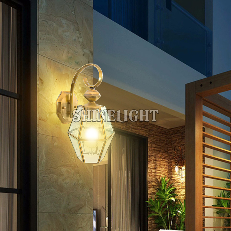 Đèn gắn tường đồng 2235