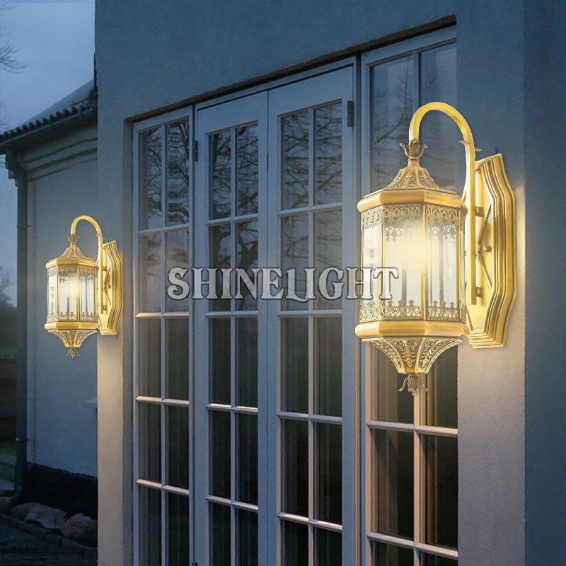 Đèn gắn tường bằng đồng 2350