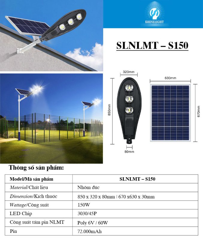 đèn đường năng lượng mặt trời