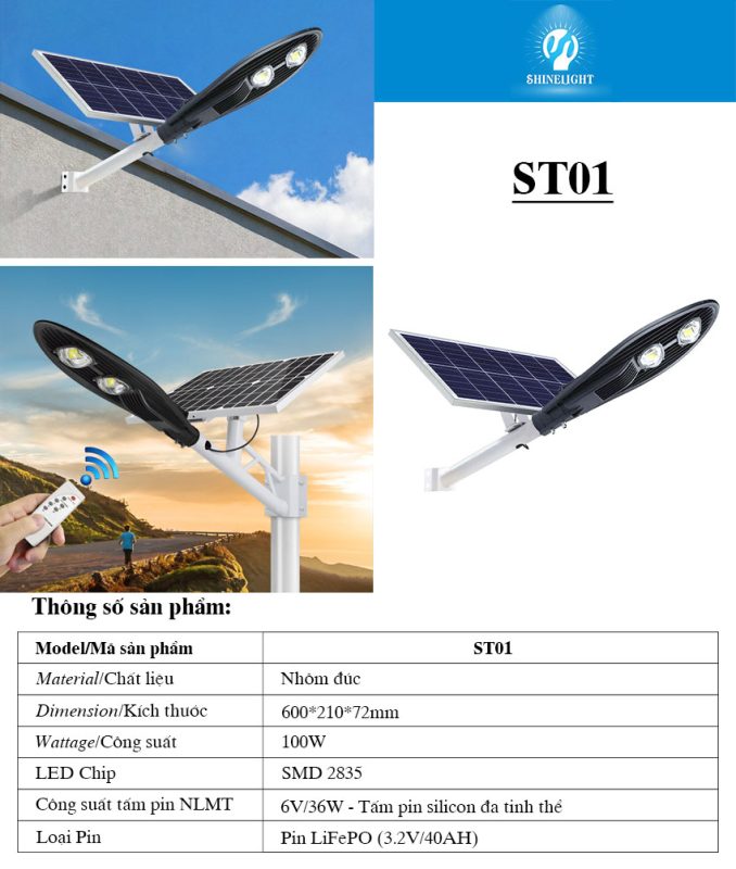 đèn đường năng lượng mặt trời