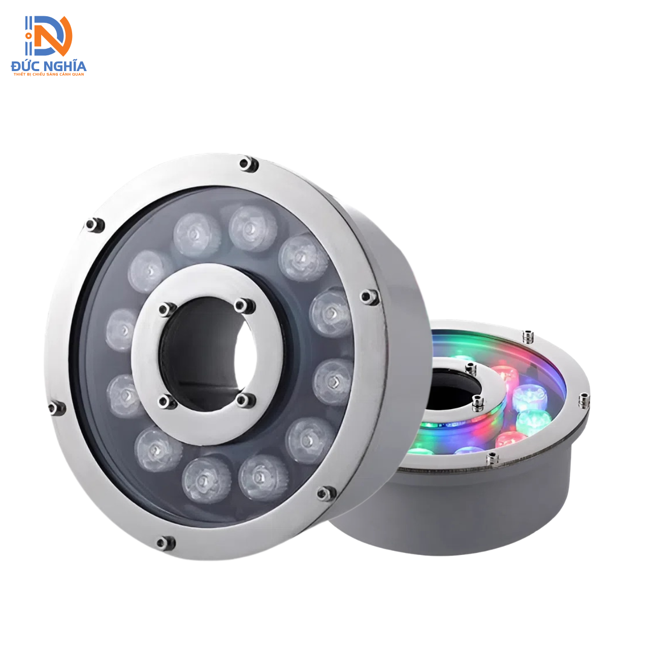 Đèn Âm Nước Dạng Bánh Xe_ĐN-BX12