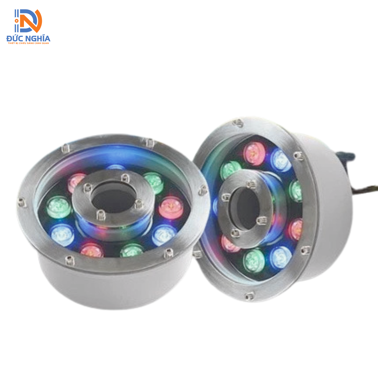 Đèn Âm Nước Dạng Bánh Xe 9W_ĐN-BX9