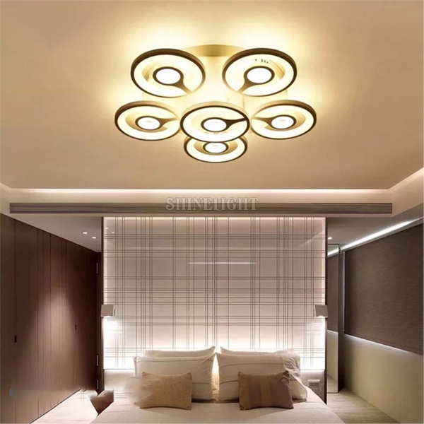 ĐÈN MÂM LED 6 CÁNH BÁNH TRÔI 600