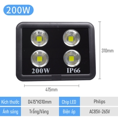 200w-8 Đèn pha LED SLPCN
