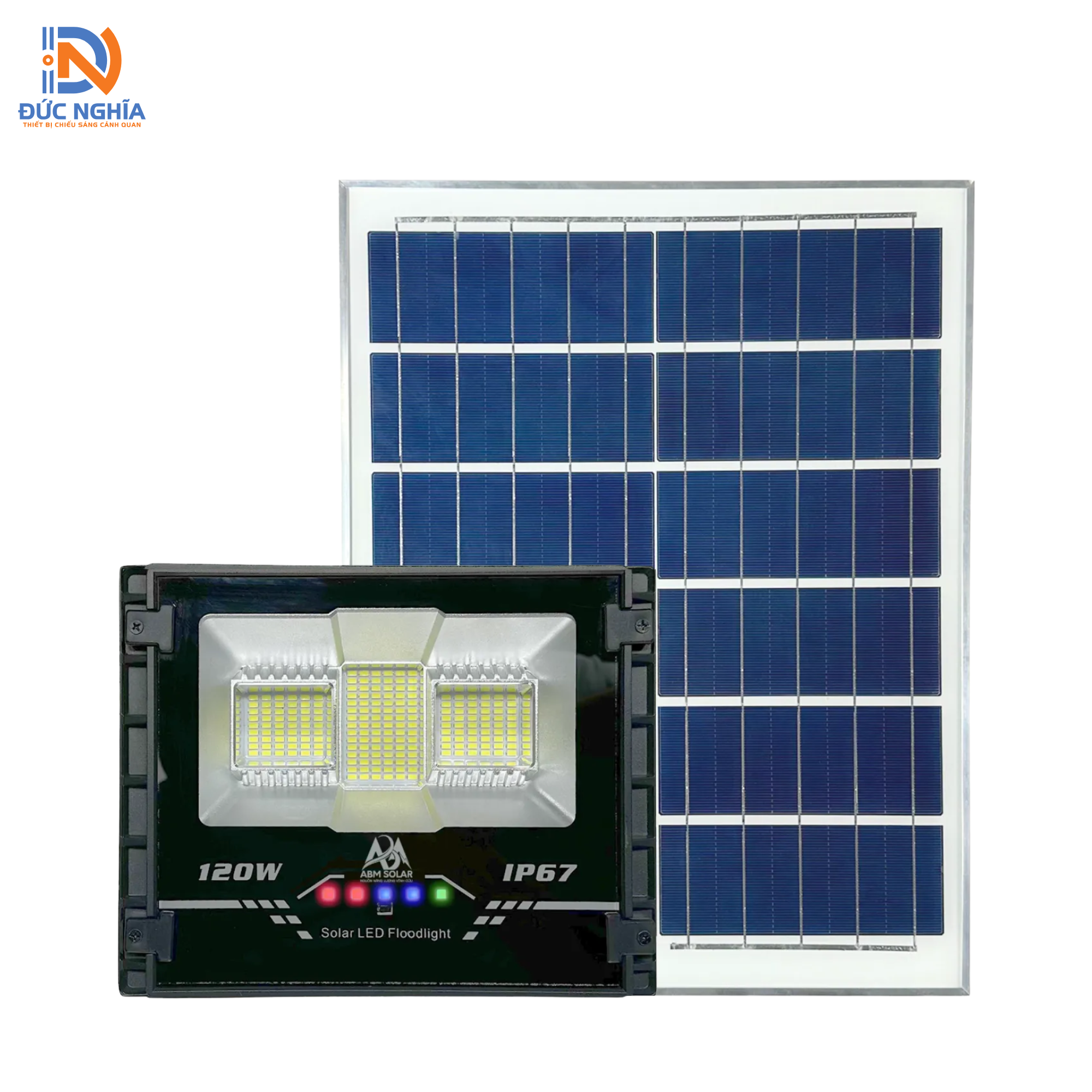 [120W]Đèn Pha MJV Năng Lượng Mặt Trời- (FA MJV D-120W)