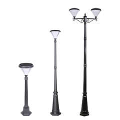 Cột đèn sân vườn năng lượng mặt trời SLGL4002 series