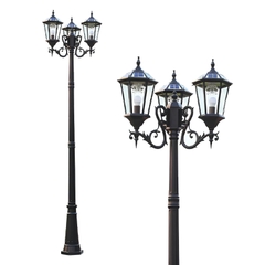 Cột đèn sân vườn năng lượng mặt trời SL-Temple MTR3