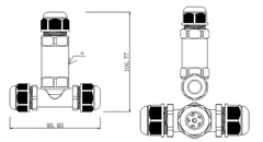 dau-noi-chong-nuoc-sl685-t-5 Đầu nối chống nước SL685-T