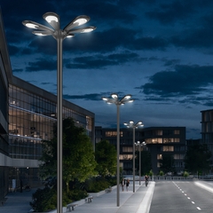 den-nang-luong-mat-troi-sl-zc1056 Đèn cột năng lượng mặt trời SL-FL1056