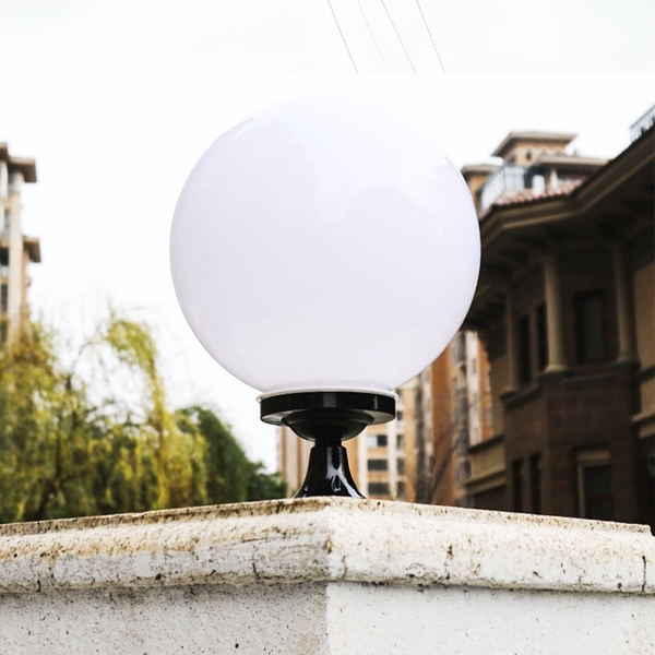 Đèn trụ cổng tròn PE