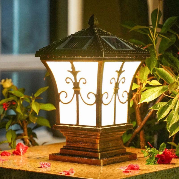 Đèn trụ cổng năng lượng mặt trời ROL136 NL