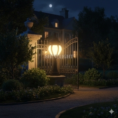 den-tru-cong-sltct380-6 Đèn trụ cổng tân cổ điển SLTCT380