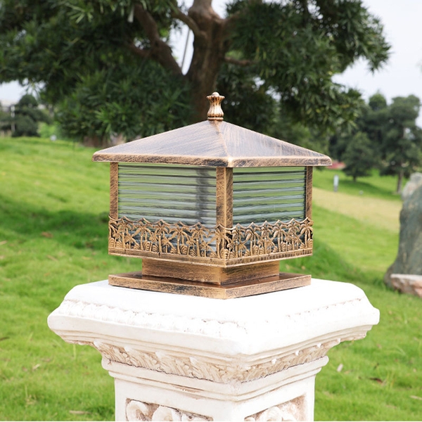 Đèn trụ cổng vuông SLTCVR