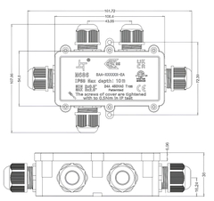 hop-noi-chong-nuoc-sl686-5b-9 Hộp nối chống nước SL686-5B