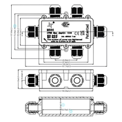 hop-noi-chong-nuoc-sl686-6b-2 Hộp nối chống nước SL686-6B