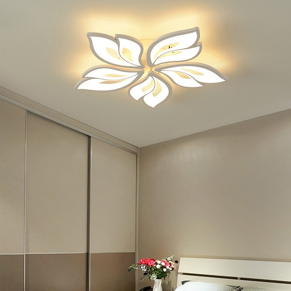 ĐÈN MÂM LED 5 CÁNH HỒ LY 600