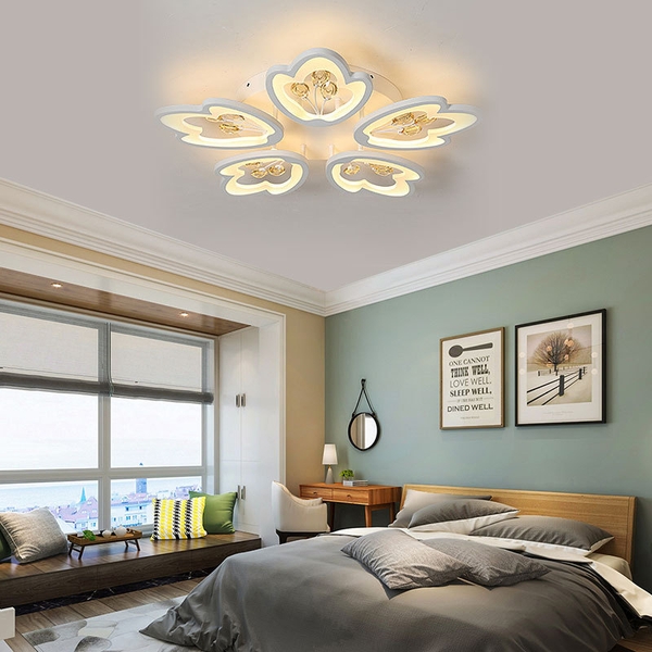 ĐÈN MÂM LED ỐP 5 CÁNH TIM