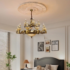 ĐÈN CHÙM ĐỒNG 18 TAY 988/18