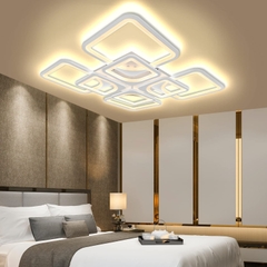 ĐÈN MÂM LED 8 CÁNH VUÔNG 600