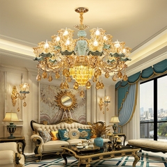 ĐÈN CHÙM MẠ VÀNG 603