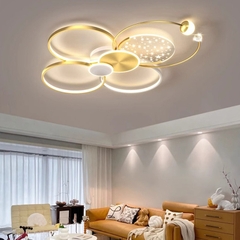 ĐÈN MÂM LED ỐP 888 VÀNG