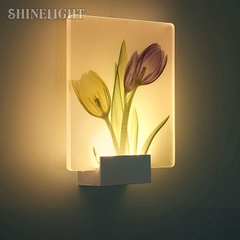 sl-dthd58-3 Đèn tường hiện đại LED tranh Mica SL-DTHD58