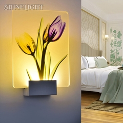 sl-dthd58-4 Đèn tường hiện đại LED tranh Mica SL-DTHD58