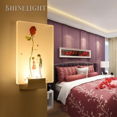 sl-dthd60-2 Đèn tường hiện đại LED tranh Mica SL-DTHD60