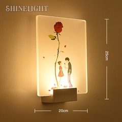 sl-dthd60-3 Đèn tường hiện đại LED tranh Mica SL-DTHD60