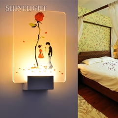 sl-dthd60-4 Đèn tường hiện đại LED tranh Mica SL-DTHD60