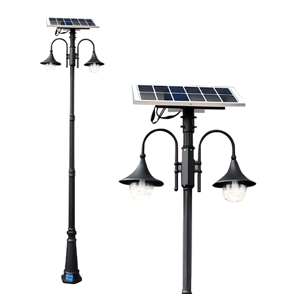 Cột đèn sân vườn SL-MCTMT/2-3 năng lượng mặt trời