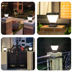 sl-td1106-9 Đèn trụ cổng năng lượng mặt trời SL-TD1106